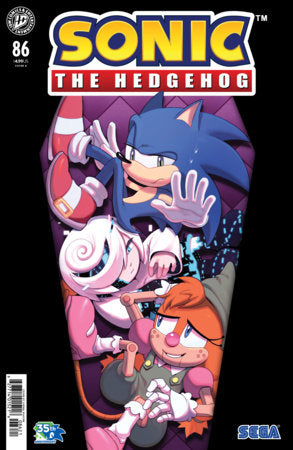 SONIC THE HEDGEHOG #86 CVR B