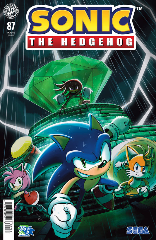 SONIC THE HEDGEHOG #87 CVR B
