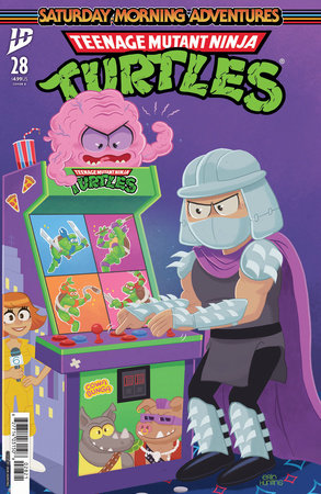 TMNT SATURDAY MORNING ADV #28 CVR B