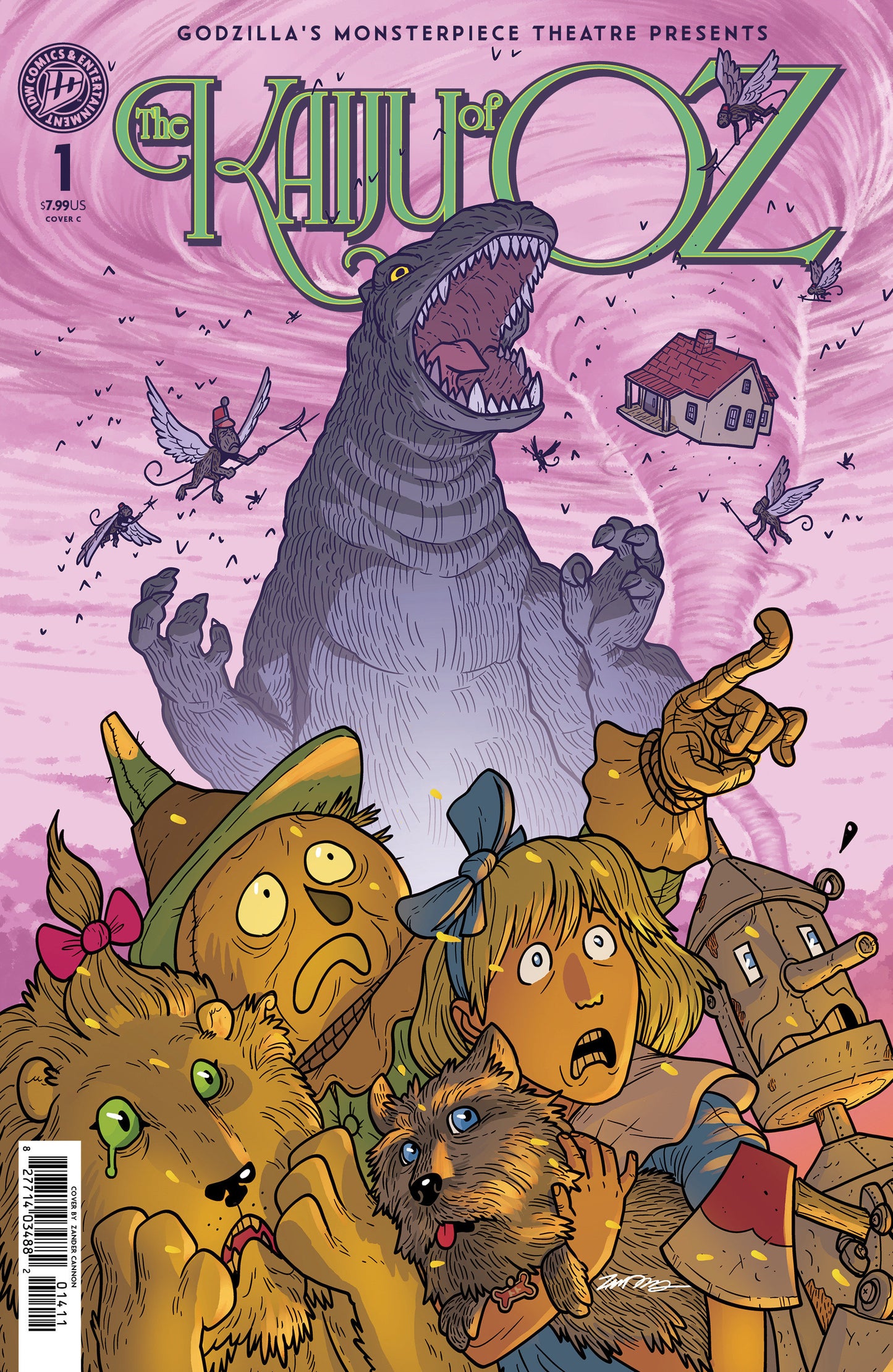 Godzillas Monsterpiece Theatre Presents: The Kaiju of Oz Variant C (Cannon)