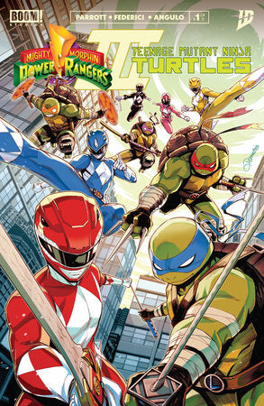 MMPR / TMNT III #1 MAIN (ZONNO)