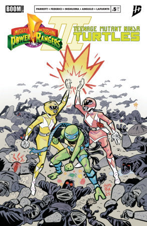 MMPR / TMNT III #5 CVR B