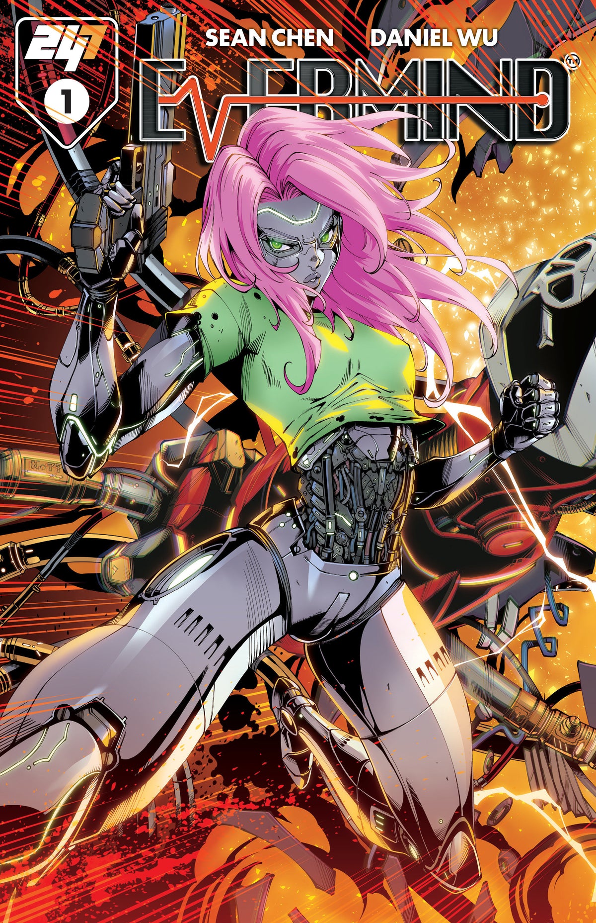 EVERMIND #1 Cover B - Manga Var