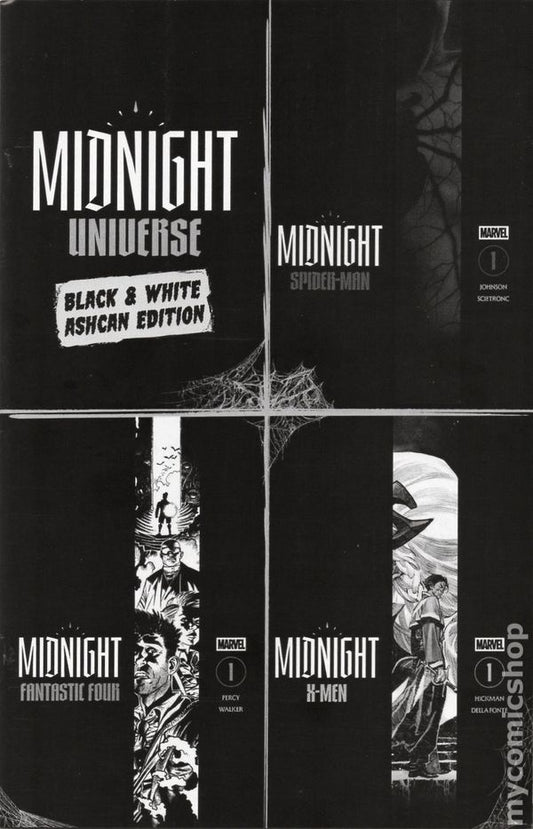 Marvel Midnight Universe Black & White Ashcan Preview