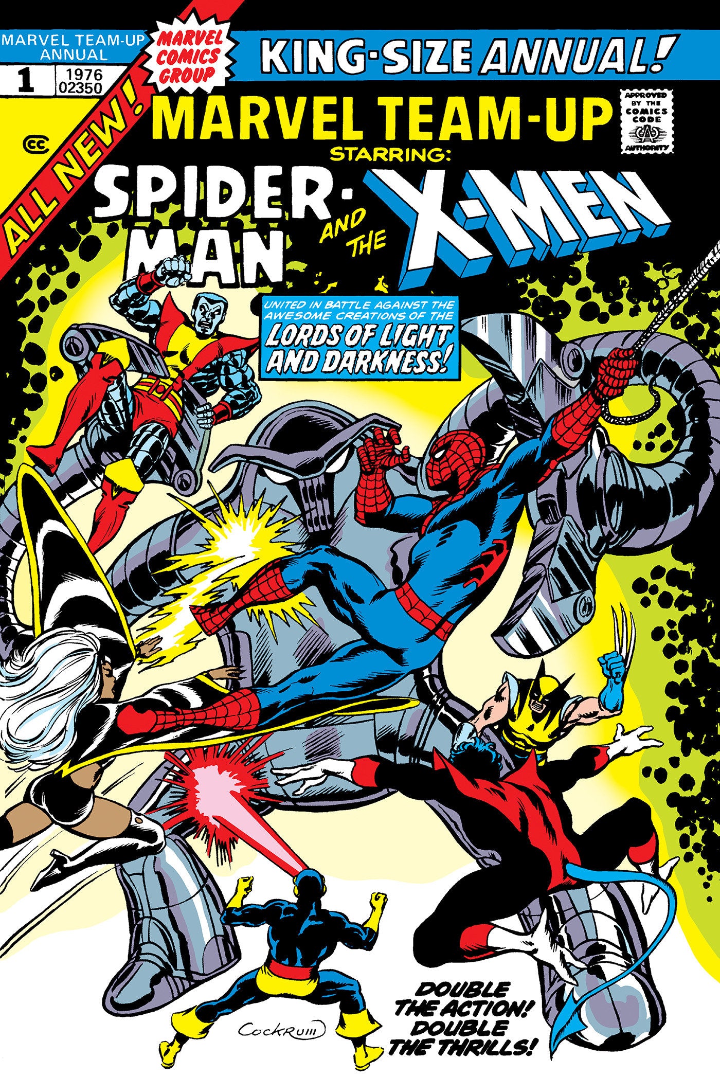 Marvel Team-Up Omnibus Vol. 2 Dave Cockrum Cover [DM Only]
