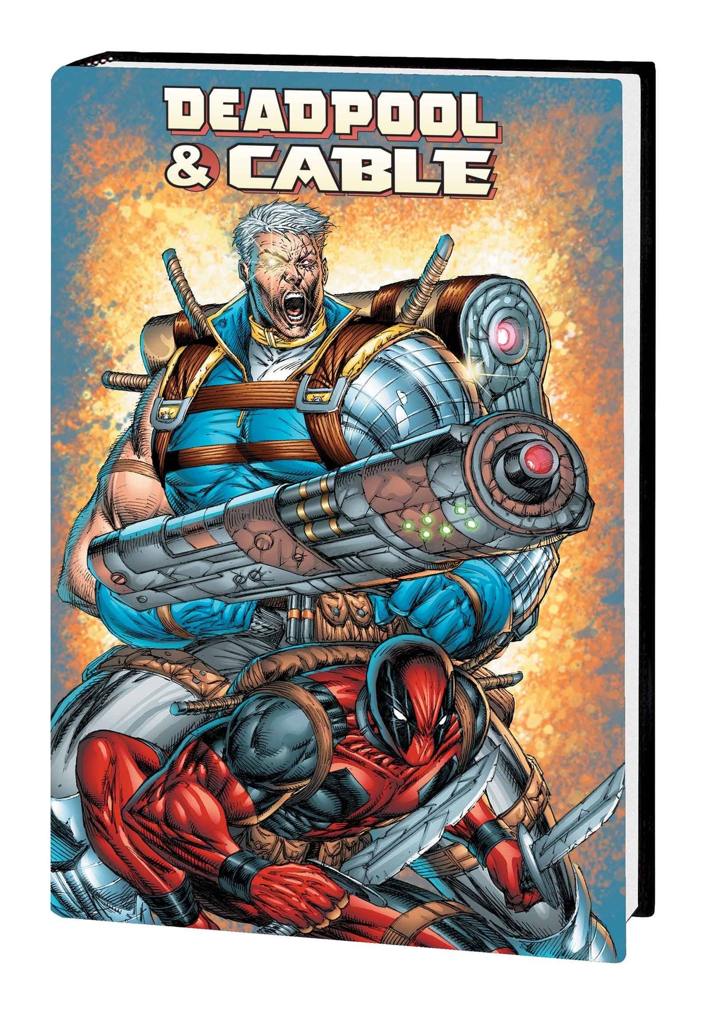 Cable and Deadpool Omnibus Liefeld Cover