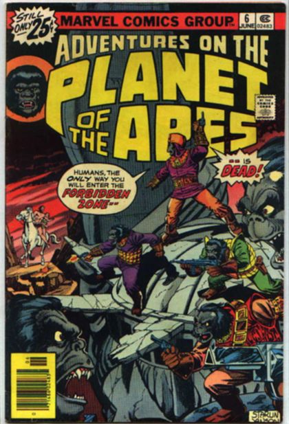 ADVENTURES ON THE PLANET OF THE APES #1-11