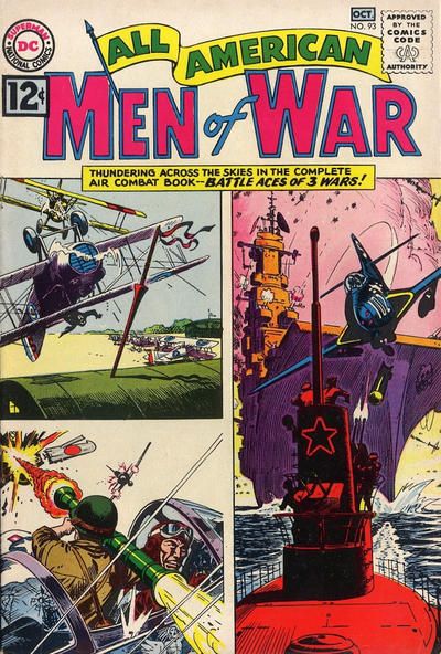 ALL-AMERICAN MEN OF WAR #93