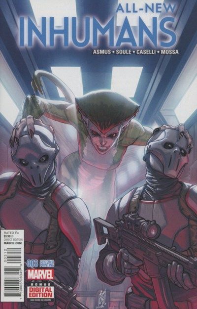 ALL-NEW INHUMANS #3 2ND PRINT