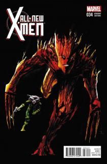 ALL-NEW X-MEN, VOL. 1 #34 ROCKET AND GROOT VARIANT