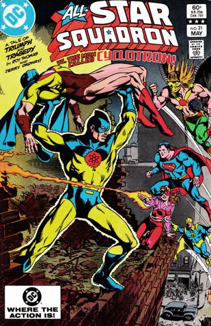 ALL-STAR SQUADRON #21 (MID GRADE)