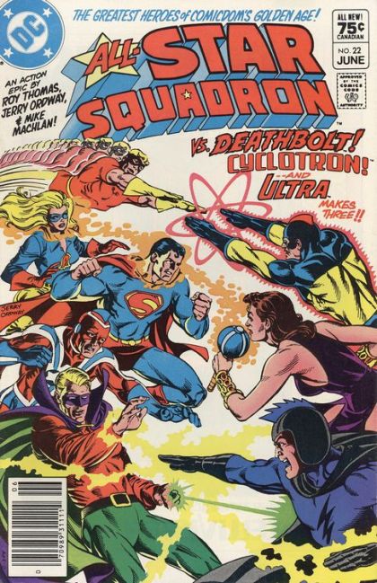 ALL-STAR SQUADRON #22 CPV (MID GRADE)