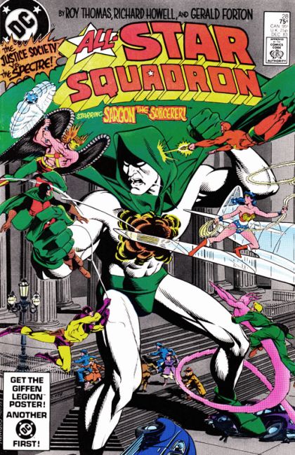 ALL-STAR SQUADRON #28 (MID GRADE)