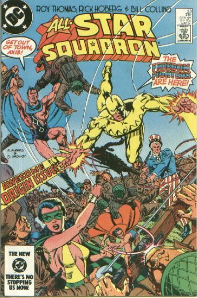 ALL-STAR SQUADRON #33 (MID GRADE)
