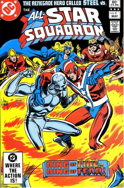 ALL-STAR SQUADRON #9 (MID-GRADE)