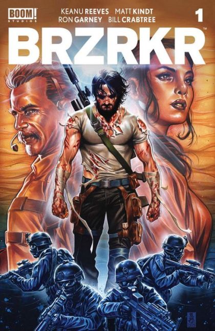 BRZRKR #1 Mark Brooks Foil Variant
