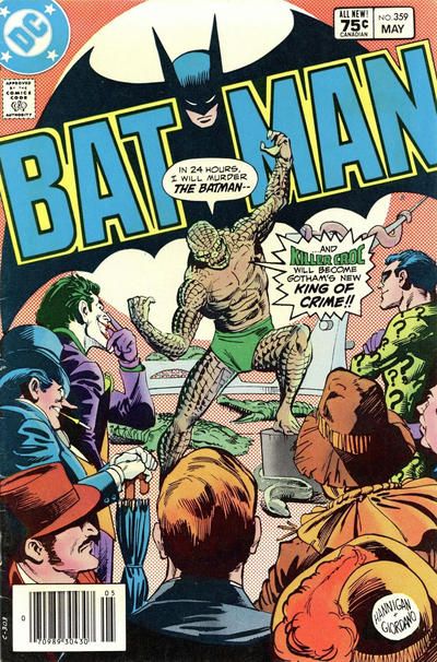 BATMAN, VOL. 1 #359 CPV