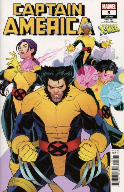 CAPTAIN AMERICA, VOL. 9 #5 TORQUE UNCANNY X-MEN VAR