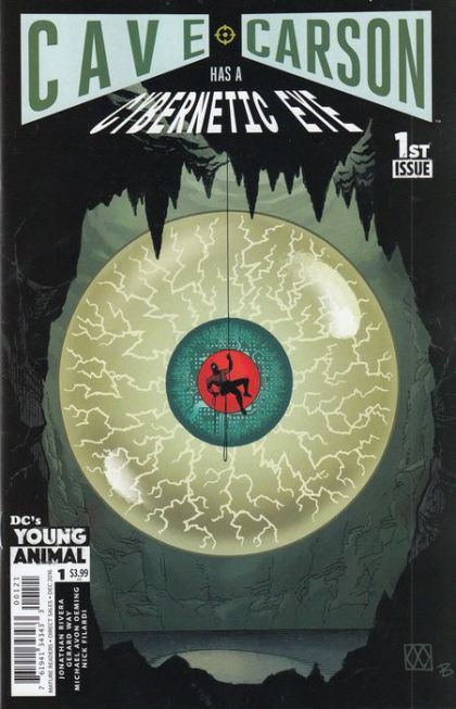 Cave Carson Has A Cybernetic Eye #1 Variant Matt Wagner Cover