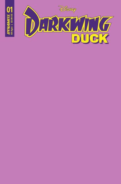 Darkwing Duck (Dynamite Entertainment), Vol. 1 #1 Blank Purple Authentix Variant
