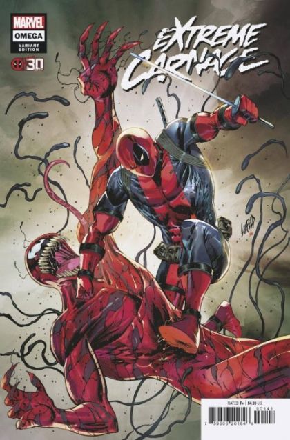 Extreme Carnage: Omega #1 - Deadpool 30th Anniversary Variant