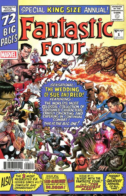 FANTASTIC FOUR: ANNIVERSARY TRIBUTE #1 RETRO VARIANT