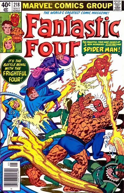 FANTASTIC FOUR, VOL. 1 #218