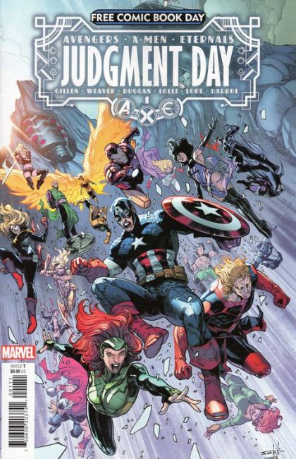 FREE COMIC BOOK DAY 2022, A.X.E. JUDGEMENT DAY #1