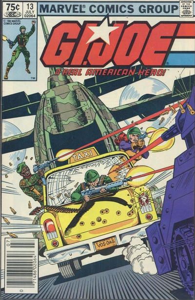 G.I. JOE: A REAL AMERICAN HERO (MARVEL) #13 CPV