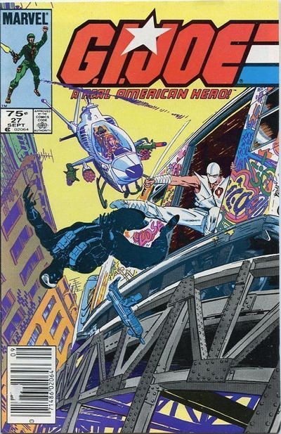 G.I. JOE: A REAL AMERICAN HERO (MARVEL) #27 CPV