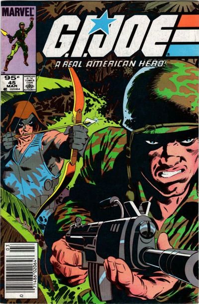 G.I. JOE: A REAL AMERICAN HERO (MARVEL) #45 CPV