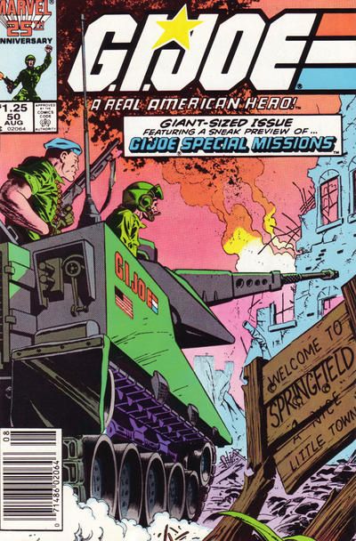 G.I. JOE: A REAL AMERICAN HERO (MARVEL) #50