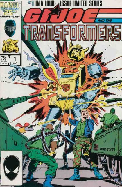 G.I. JOE AND THE TRANSFORMERS #1-4
