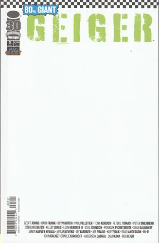 Geiger: 80-Page Giant #1 Blank Variant