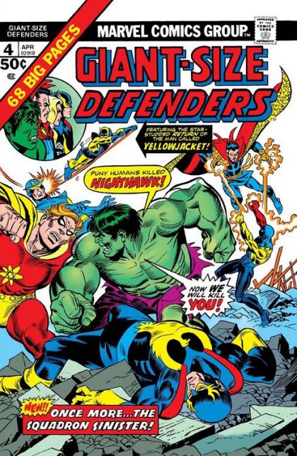 GIANT-SIZE DEFENDERS #4