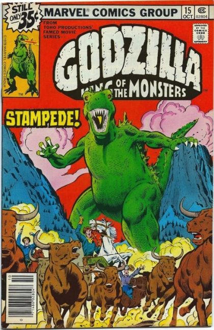 GODZILLA, VOL. 1 (MARVEL) #15
