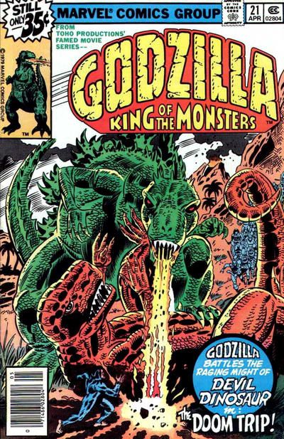 GODZILLA, VOL. 1 (MARVEL) #21
