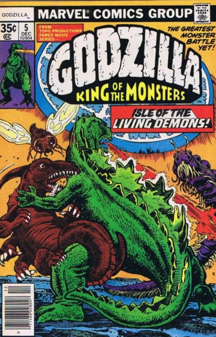 GODZILLA, VOL. 1 (MARVEL) #5