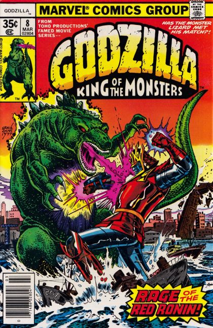 GODZILLA, VOL. 1 (MARVEL) #8