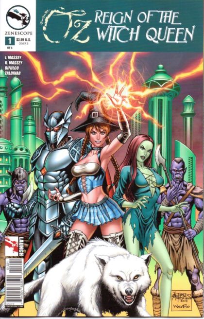 GRIMM FAIRY TALES PRESENTS: OZ - REIGN OF THE WITCH QUEEN #1 CVR B