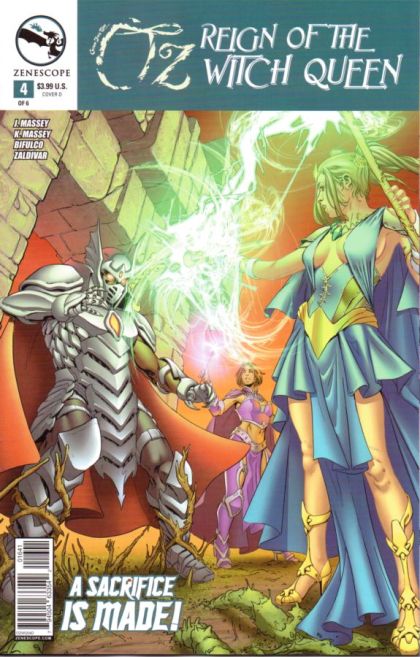 GRIMM FAIRY TALES PRESENTS: OZ - REIGN OF THE WITCH QUEEN #4 CVR D