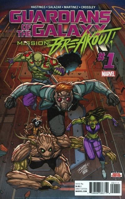 GUARDIANS OF THE GALAXY: MISSION BREAKOUT #1