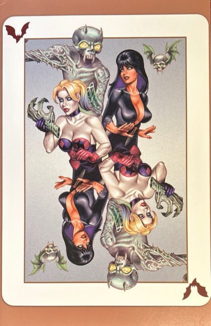 Harley Quinn X Elvira #3 Joseph Michael Linsner Blind Bag Card Variant