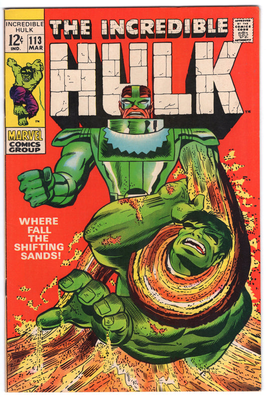 INCREDIBLE HULK, VOL. 1 #113 VF- (7.5)