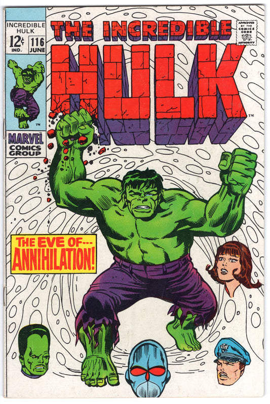INCREDIBLE HULK, VOL. 1 #116 FN/VF (7.0)
