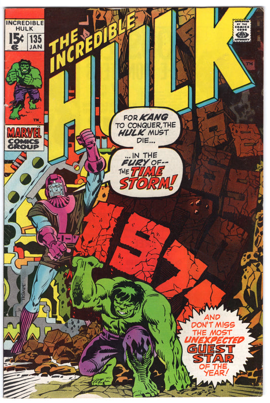 INCREDIBLE HULK, VOL. 1 #135 FN/VF (7.0)