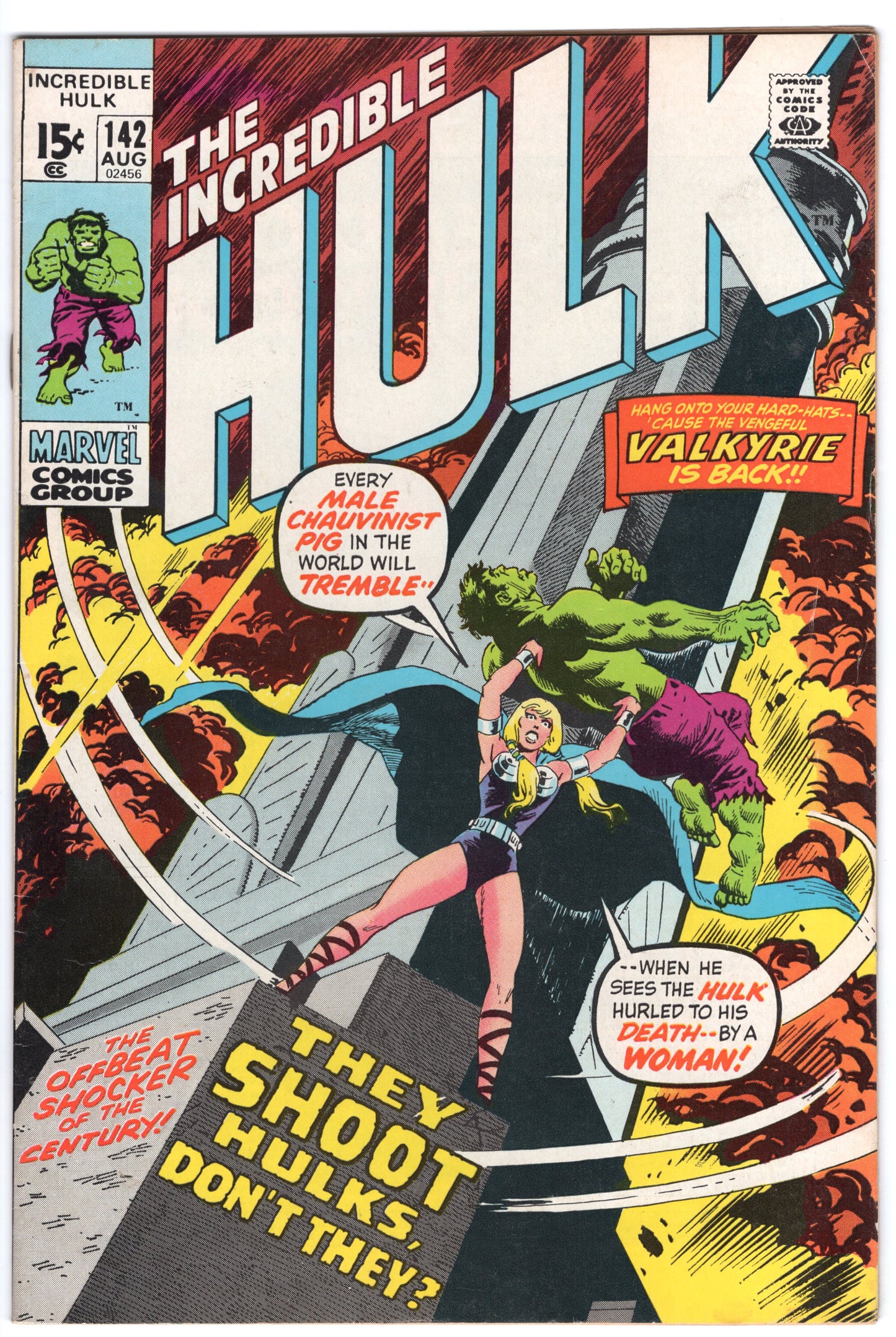 INCREDIBLE HULK, VOL. 1 #142 FN/VF (7.0)