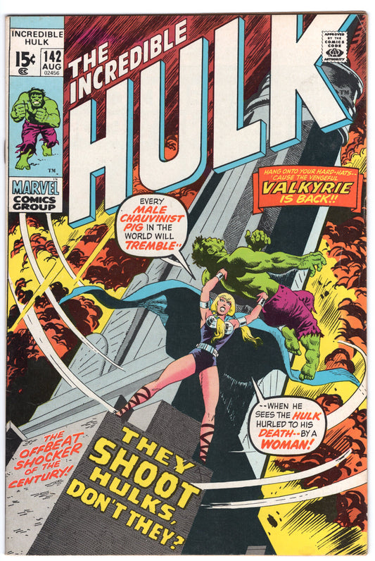 INCREDIBLE HULK, VOL. 1 #142 FN/VF (7.0)
