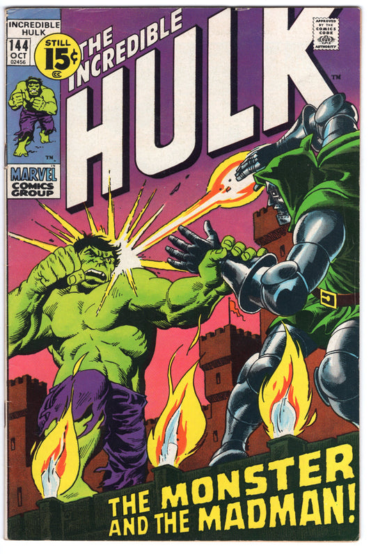 INCREDIBLE HULK, VOL. 1 #144 VG- (3.5)