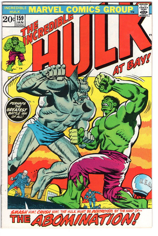 INCREDIBLE HULK, VOL. 1 #159 FN (6.0)